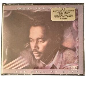 🔵 3/ $15 - Luther Vandross / The Best of Love CD Album - Double CD
